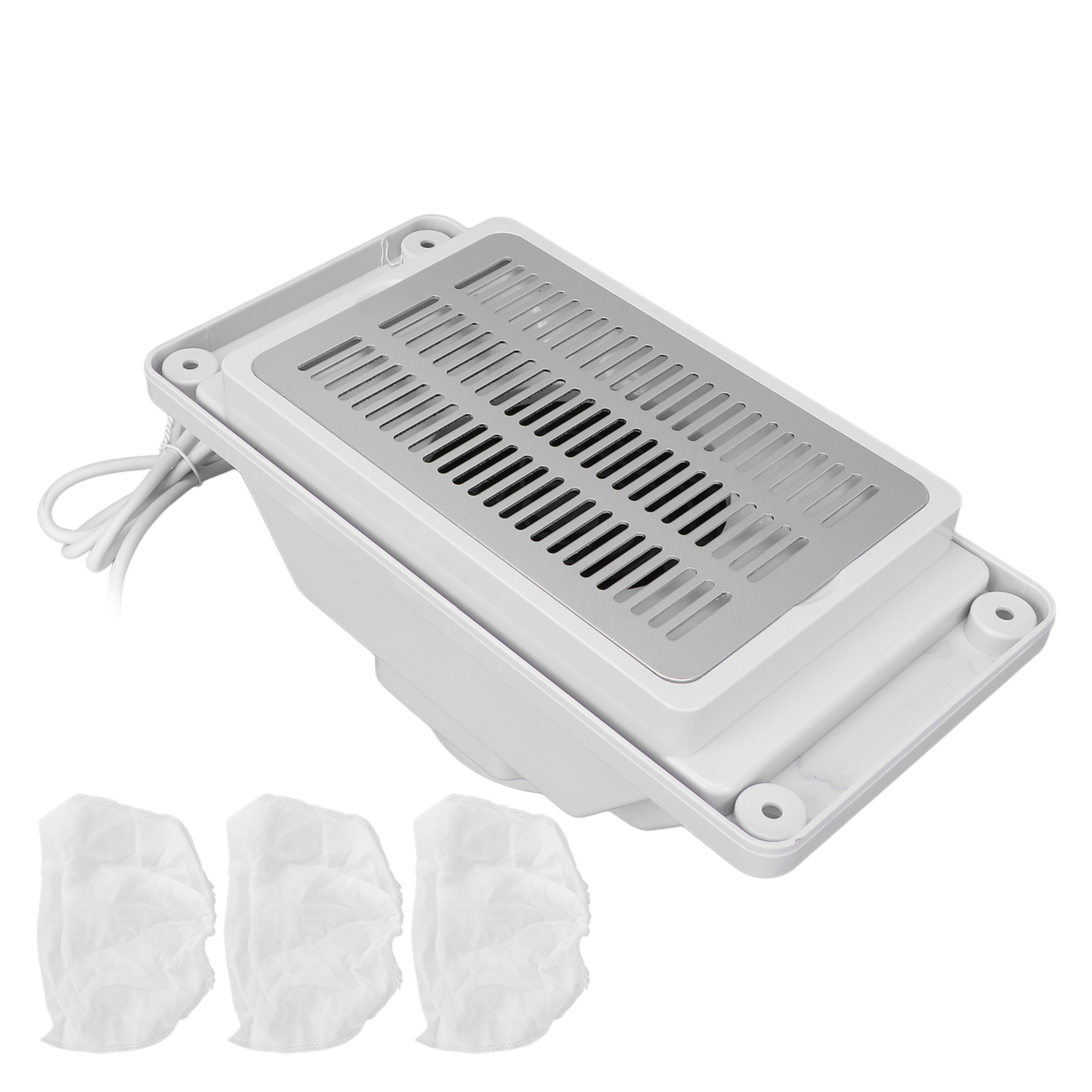 Portable Nail Dust Collector Desktop Built in Machine Suction Vacuum Fan Tools