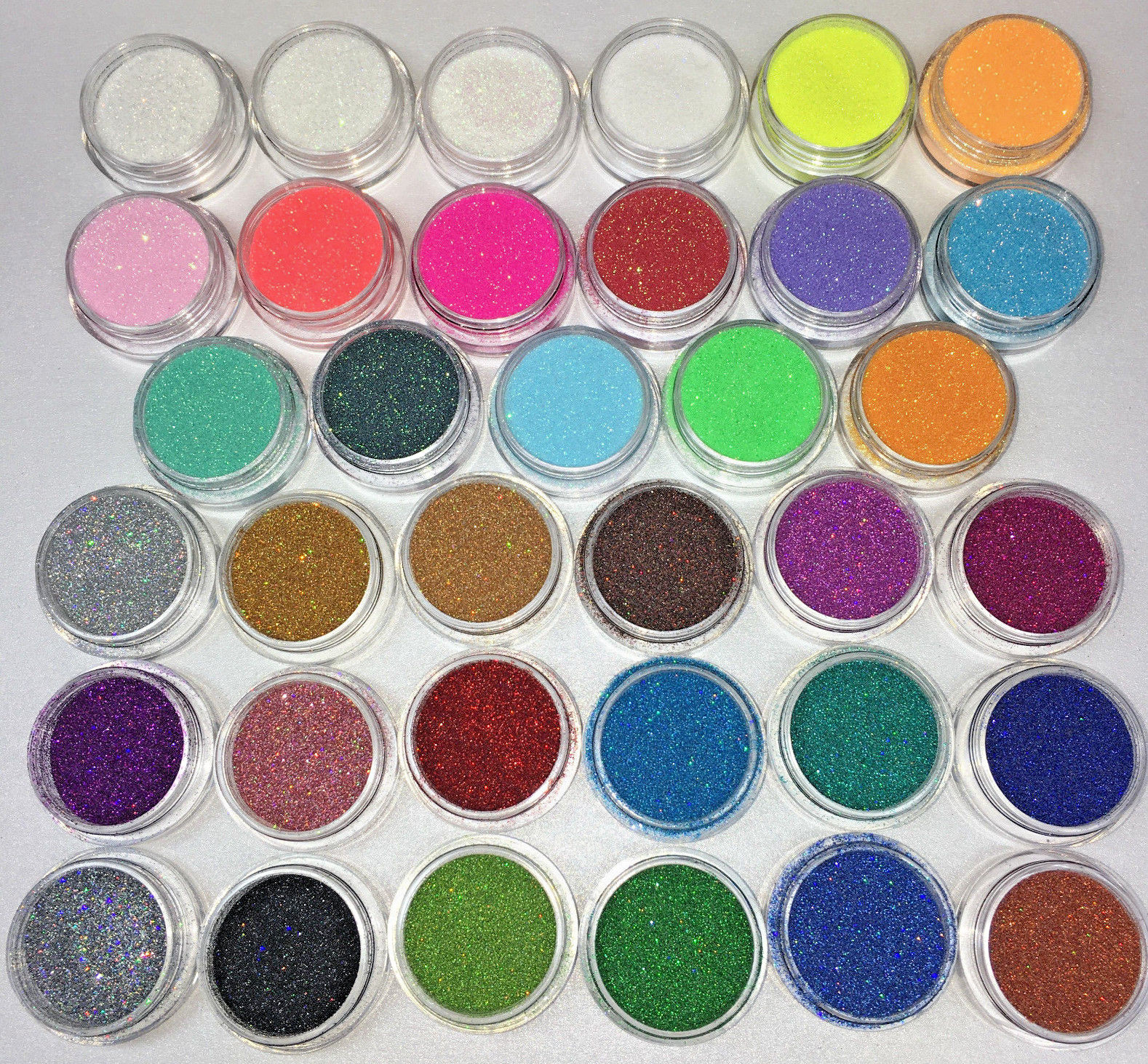 MERMAID EFFECT NAIL POWDER HOLOGRAPHIC & IRIDESCENT GLITTER HOLO RAINBOW LASER