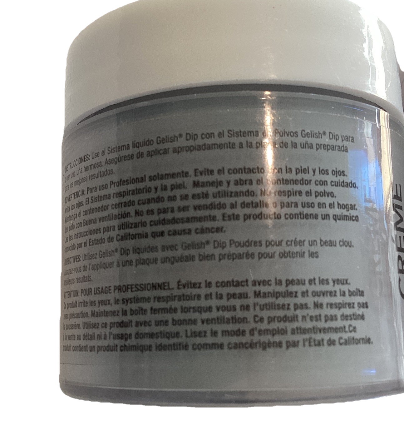 Gelish Dip Powder Essentials Pro Nail Art 23g/0.8oz Sweater Weather UNSEALED