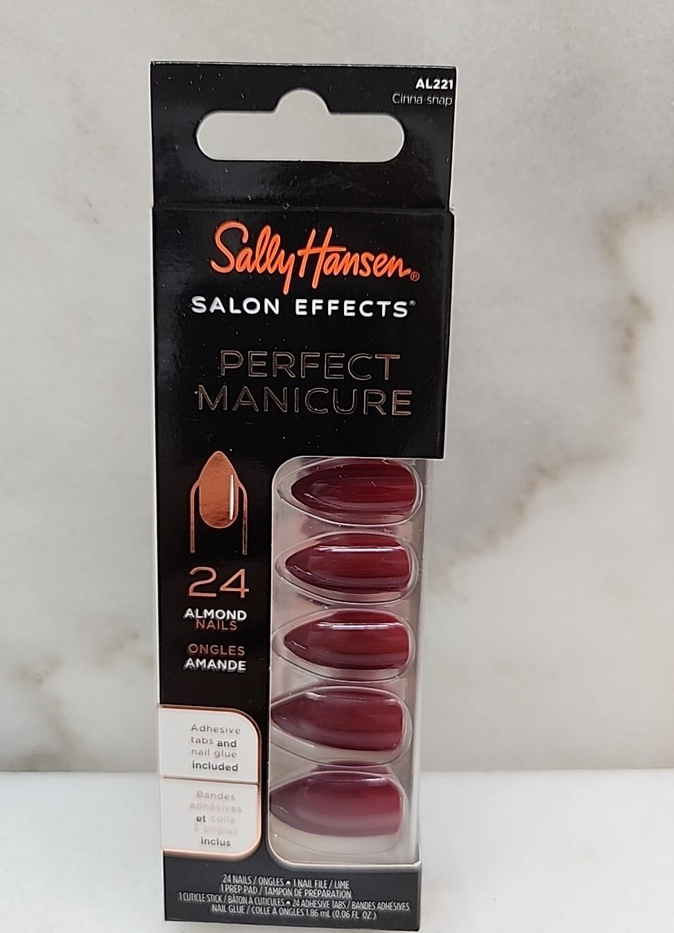 Sally Hansen Salon Effects Perfect Manicure Press on Nail #AL221 Cinna-Snap