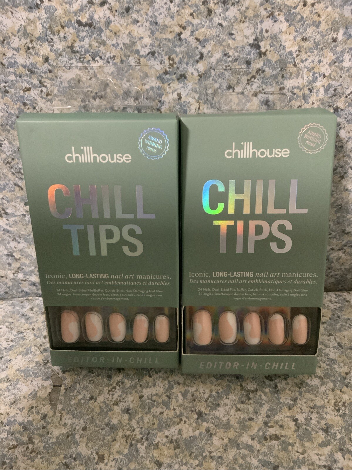 💕 Chillhouse Chill Tips Nail Art manicures press on EDITOR-in-Chill🆕SET 2