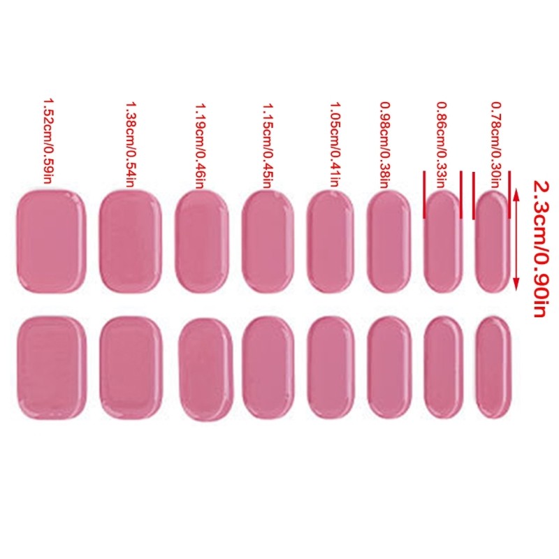 Nail Polishing Strips Salon Gels Nail Sticker Nail Art Wrap Decoration for Women