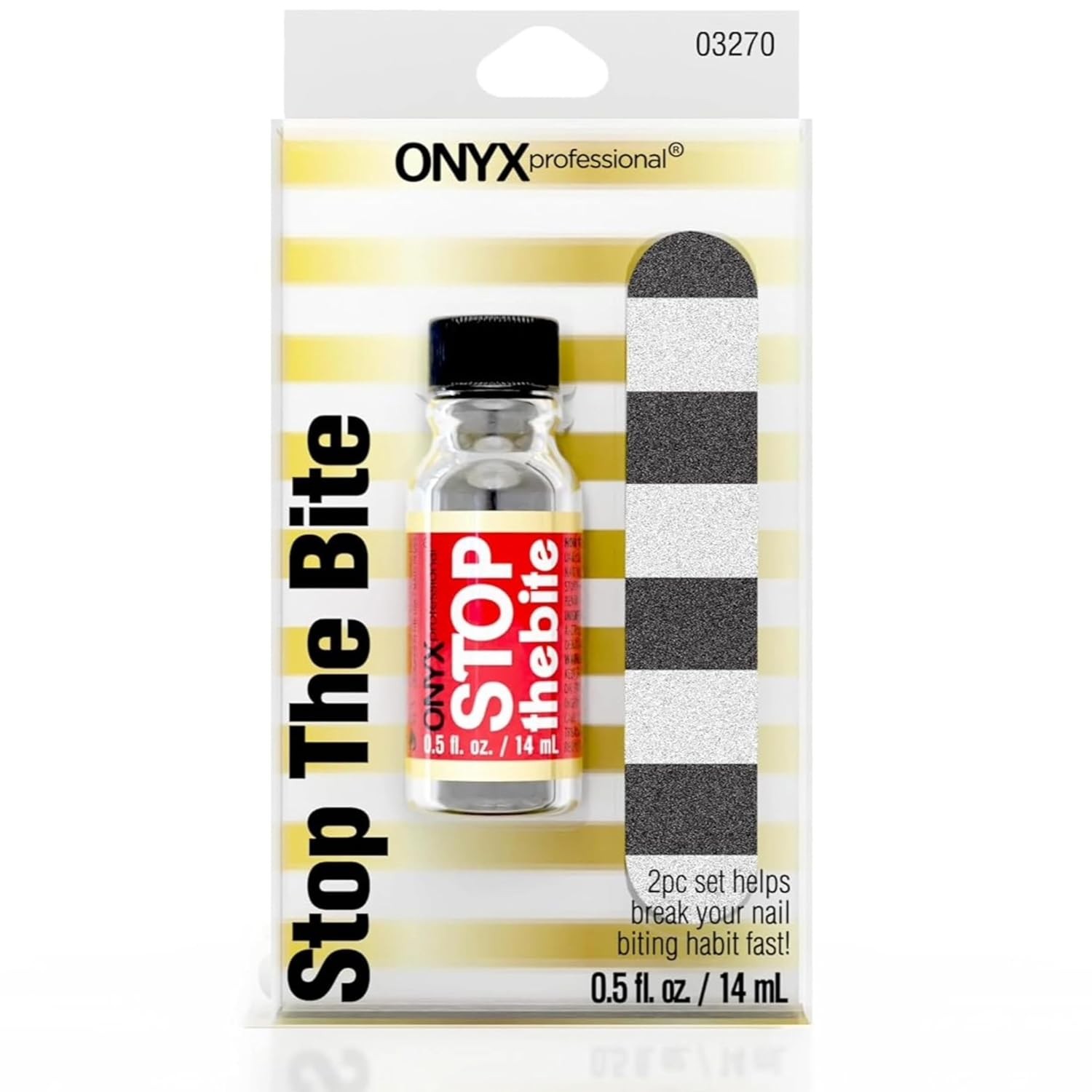 Onyx Professional Stop the Bite Nail Biting Prevention 0.5 Fl Oz (Pack of 1)