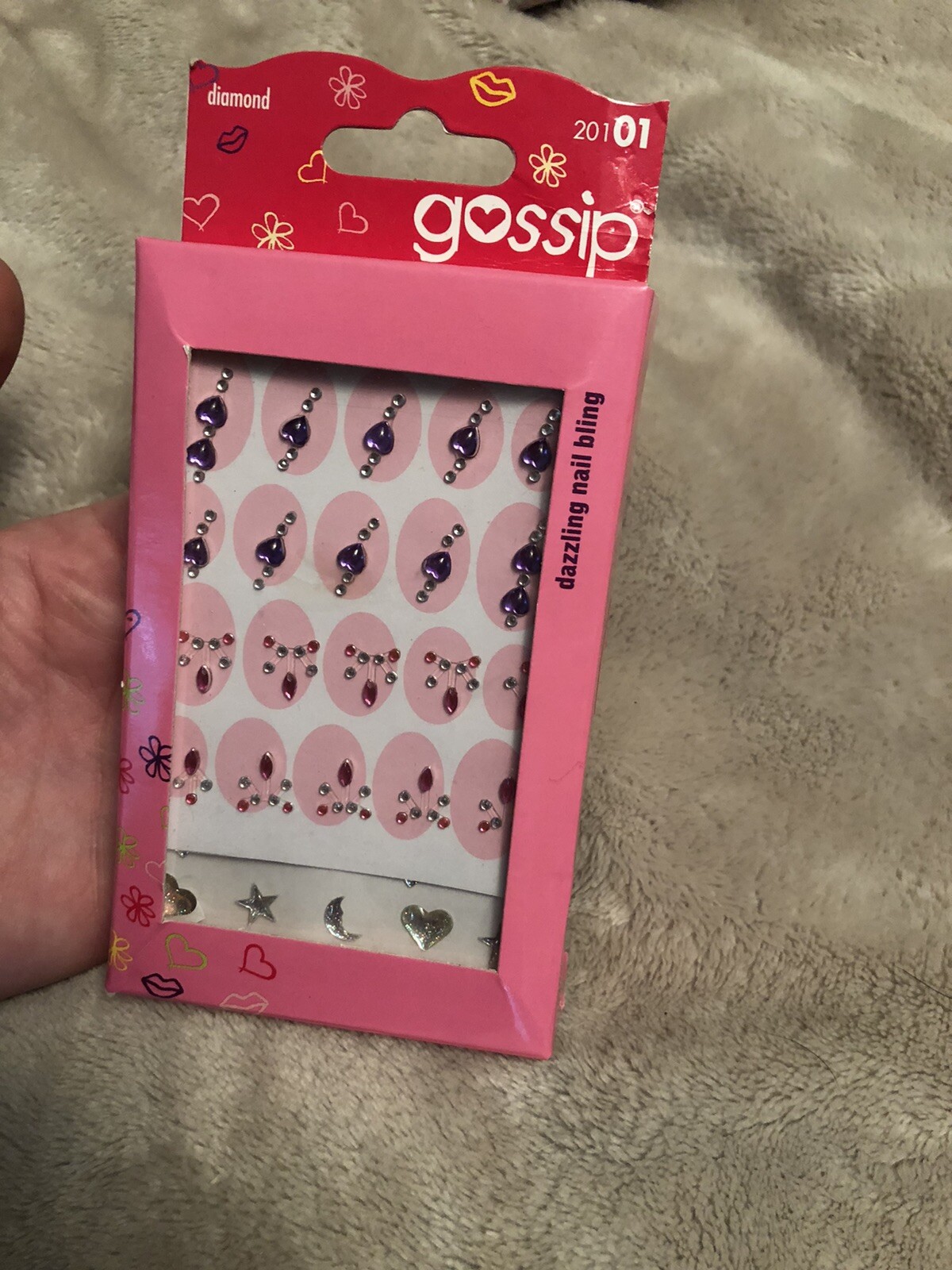 Gossip dazzling nail bling set