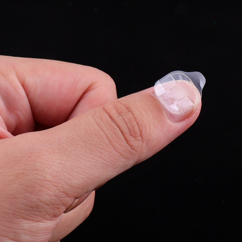20 Sheets Artificial Nails Attachment for Adhesion Glue Double-sided Sticker