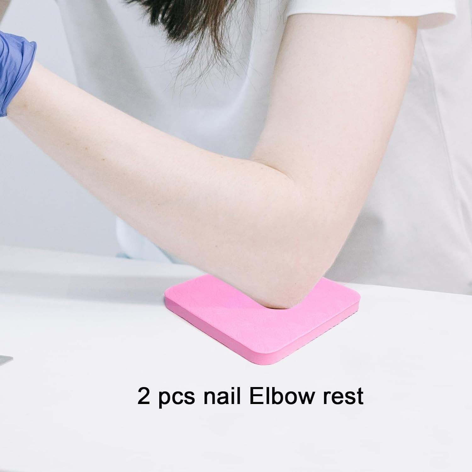 Nail Arm Rest, Hand Rest for Nail Microfiber Soft Leather Manicure Nail Rest wit