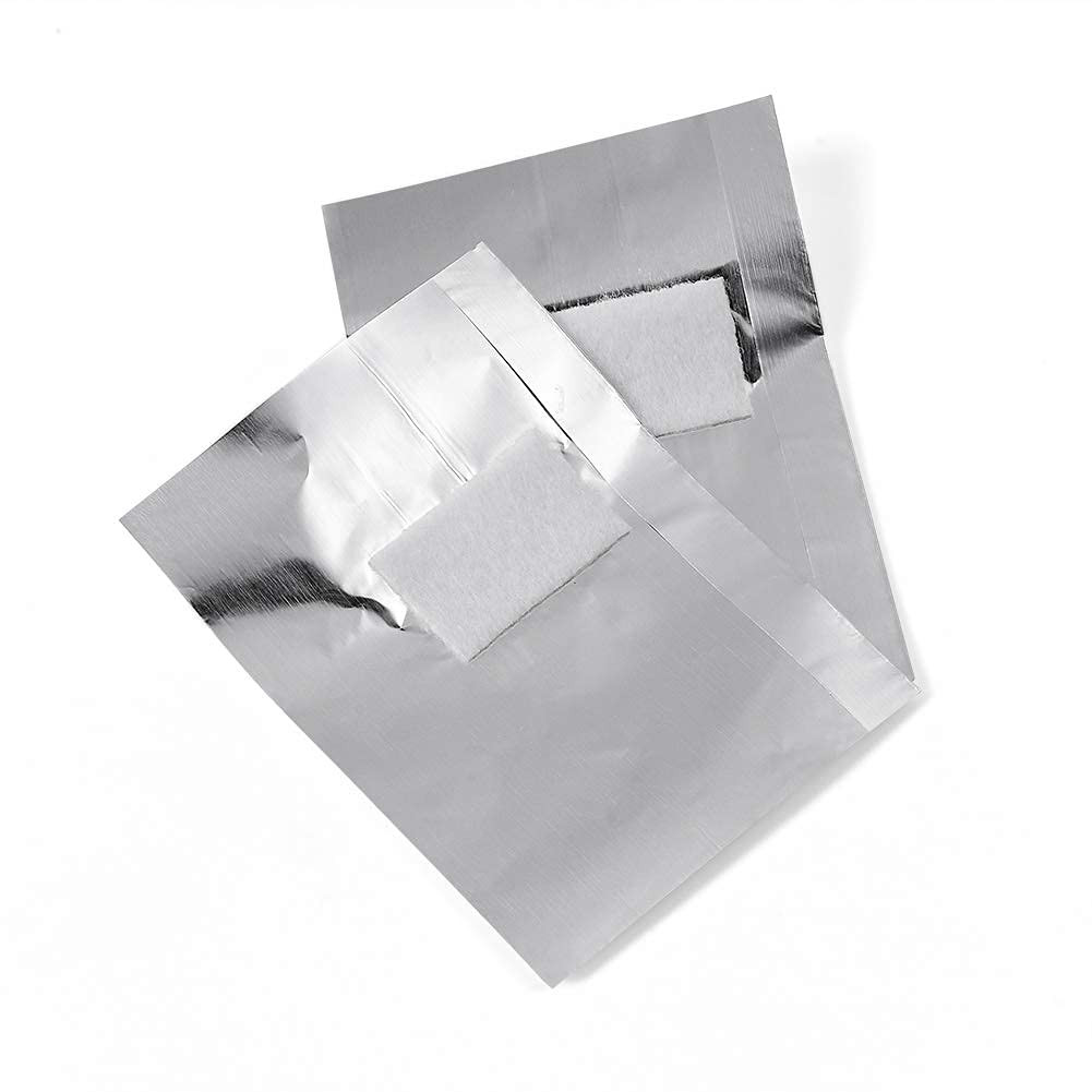 200Pcs Nail Polish Remover Nail Foil Wraps Nail Gel Remover Soak off Foils