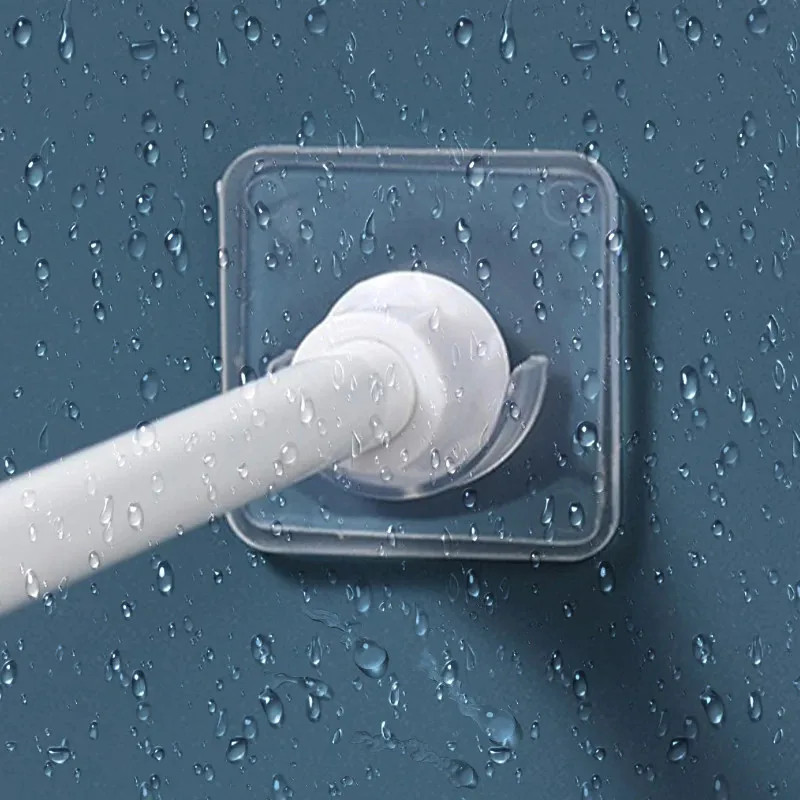 2/6/8Pcs Punch-Free Household Telescopic Pole Support Sticker Nail-Free Adjustab