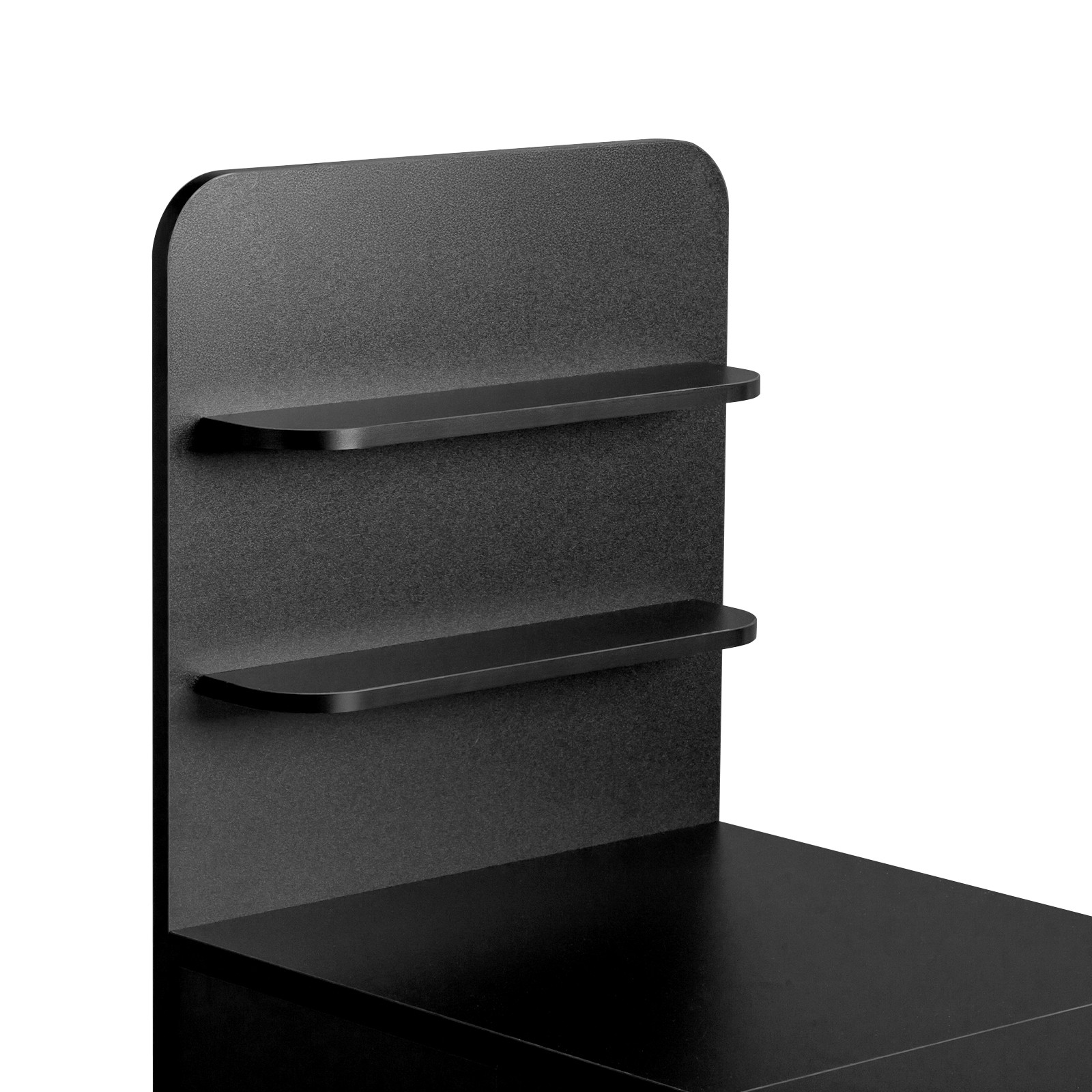 All-in-One Foldable Nail Table with Electric Dust Collector, Cabinet, Wrist Rest