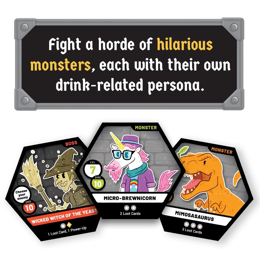 Rollacrit Heroes of Barcadia Board Game 12 x 11 x 0.1 inches, Multi-coloured