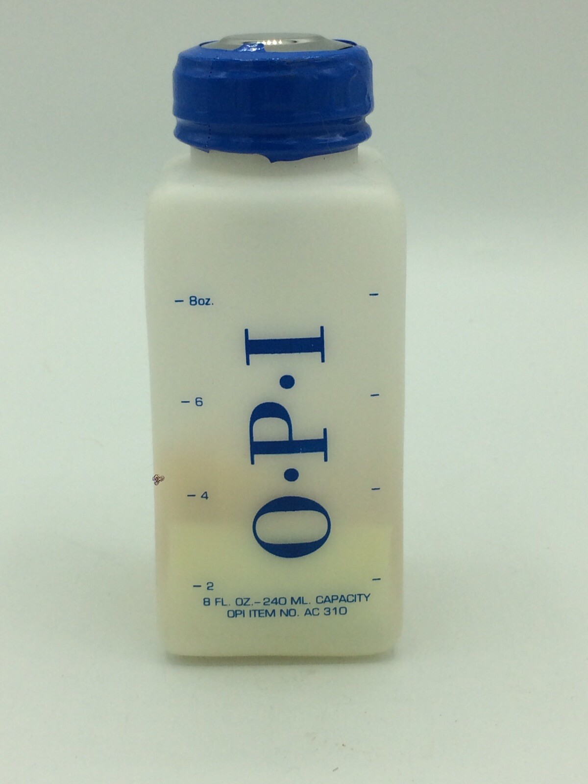 OPI FLUID DISPENSER BOTTLE 8 Oz Nail Polish Remover ACETONE Brush Cleaner NEW