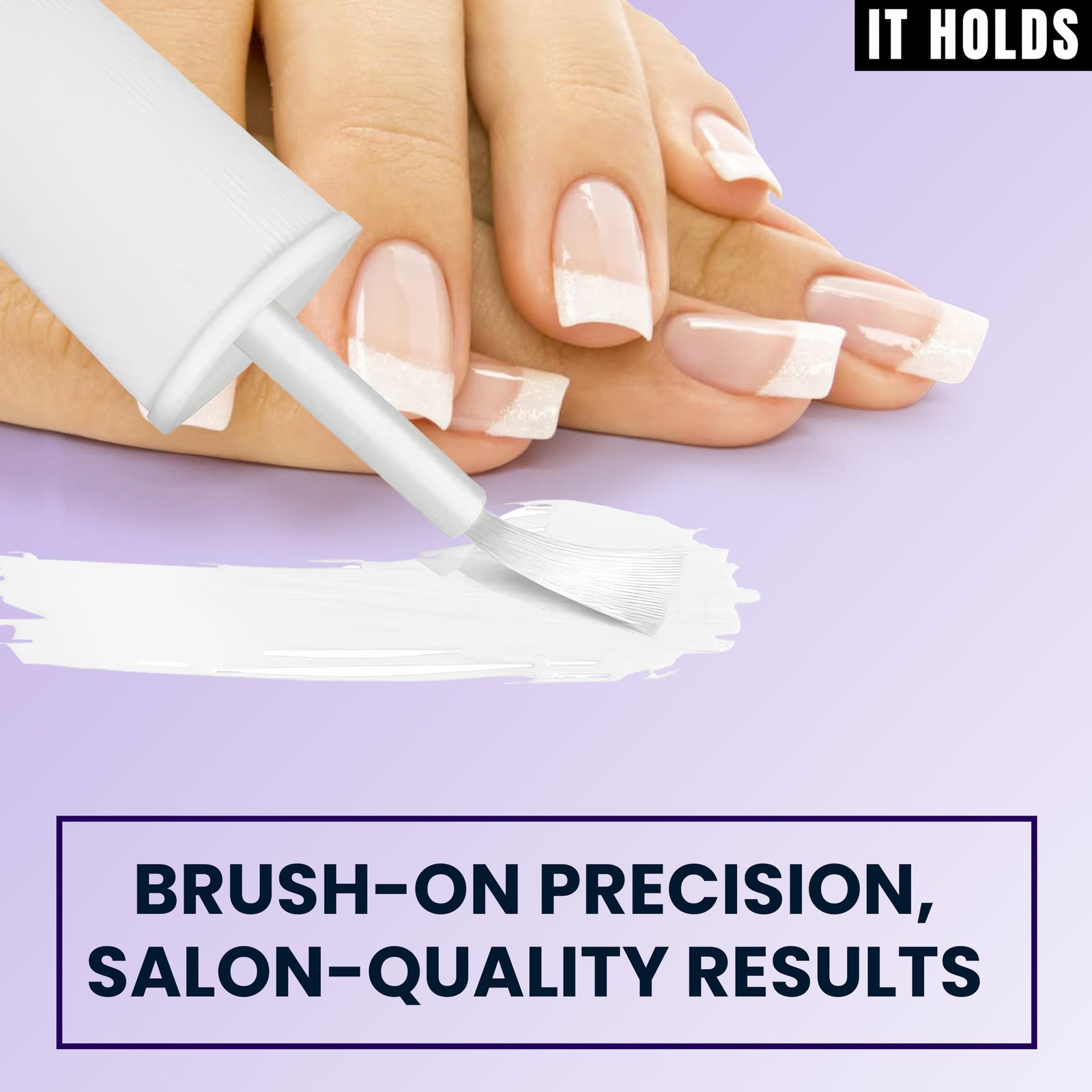 Brush On Nail Glue for Press On Nails, Extra Strong for Acrylic, Waterproof f…