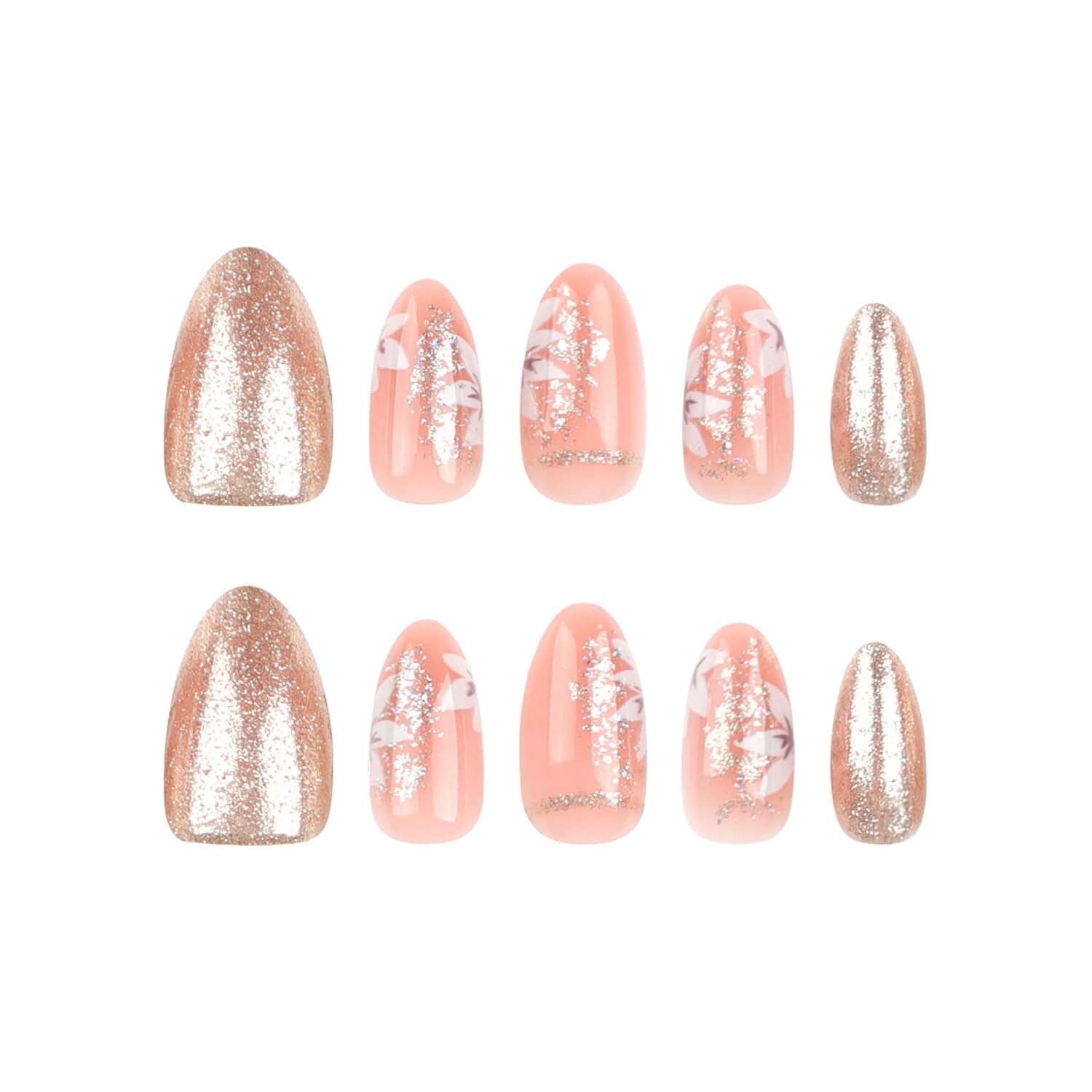 Secret Lives Premium Glossy Reusable Artificial Skin Color with Golden Glitter