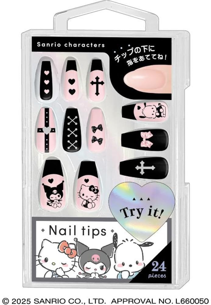 CRUX Nail Tips/Sanrio/GochicPK 129678