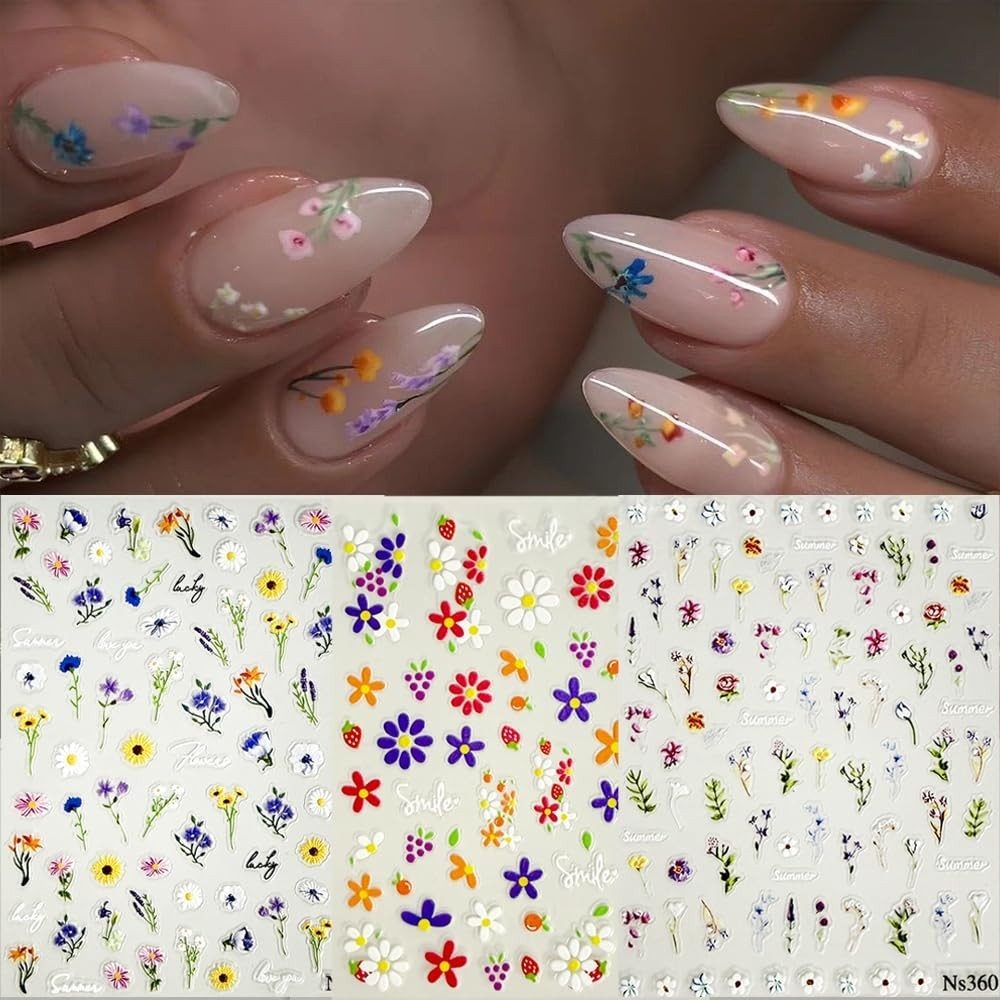 Stylish Spring Nails Stickers – Women’s Charm