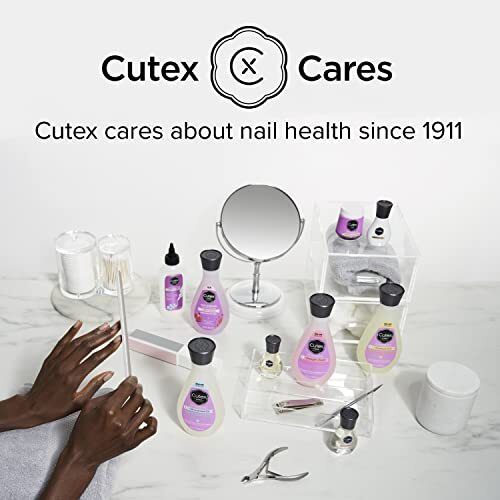Cutex Gel Nail Polish Remover, 6.7 Fl Oz (Pack of 1), Cucumber Fragrance