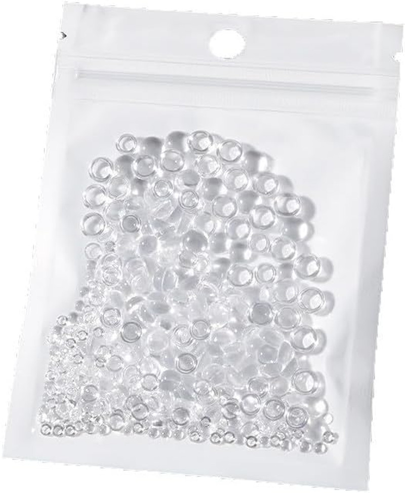 350 Pcs Clear Dewdrop Water Droplets Embellishments Nail Enhancement Handicraft