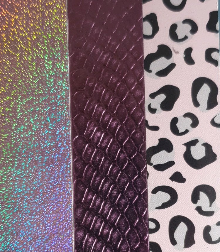 3x Sparkly PEARLESCENT PINK Cute Nail Files Emery Boards 3 New Pretty Nail Files