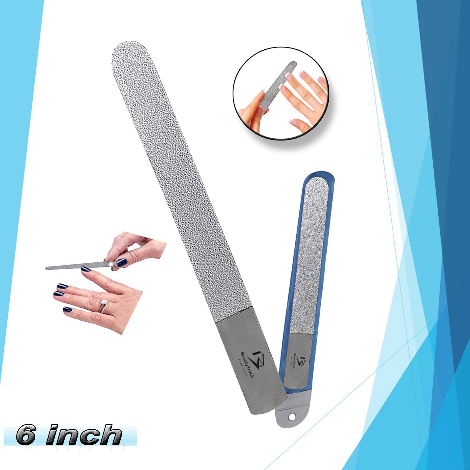 SALON-QUALITY RESULTS WITH THE DIAMOND DEB FILE YOUR ESSENTIAL NAIL FOOT CARE
