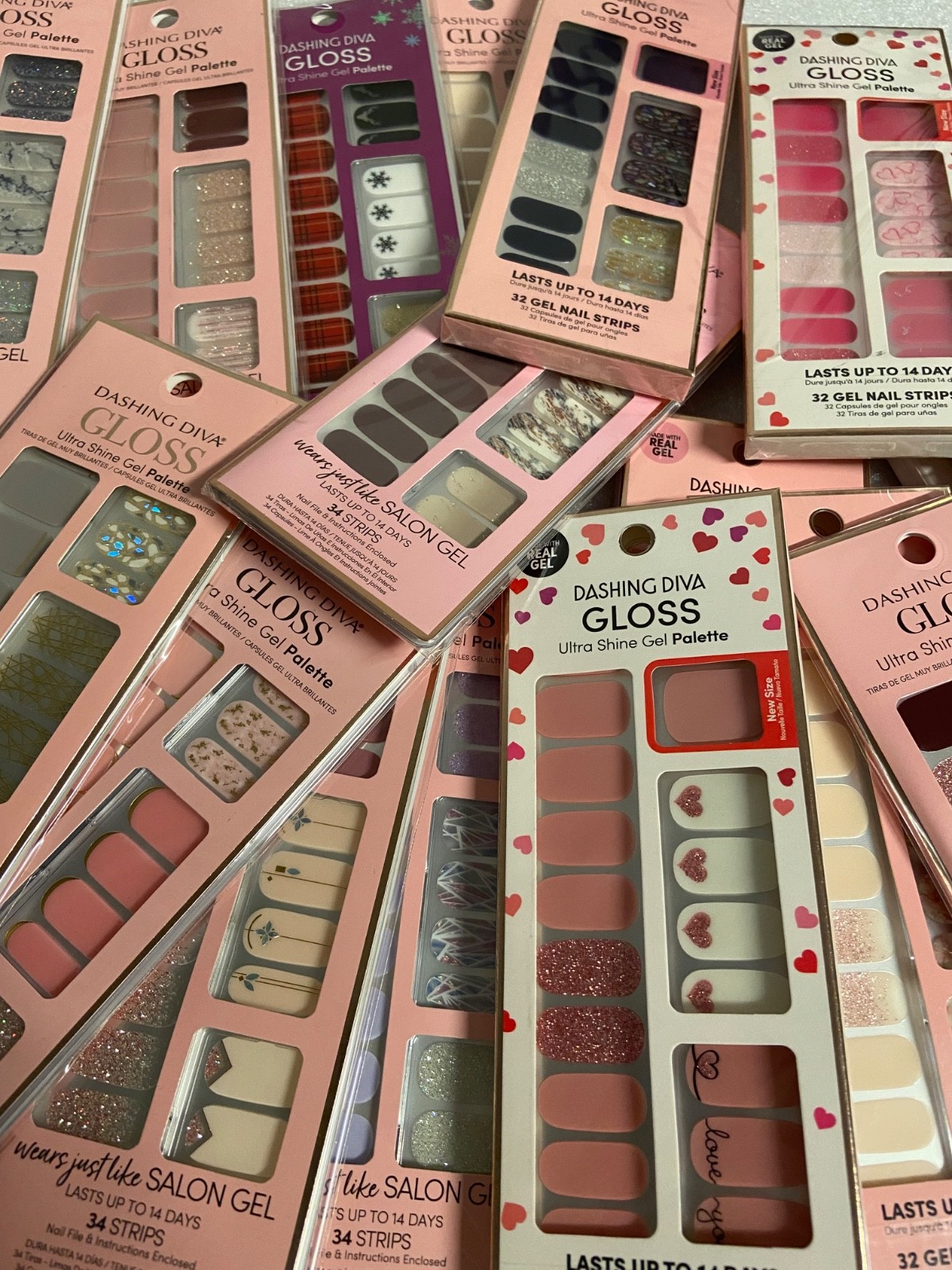 Dashing Diva Gloss Gel Nail Strips YOU PICK