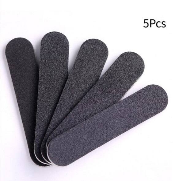 Double Sided black Sandpaper nail file Manicure /Pedicure nail care 240 /180