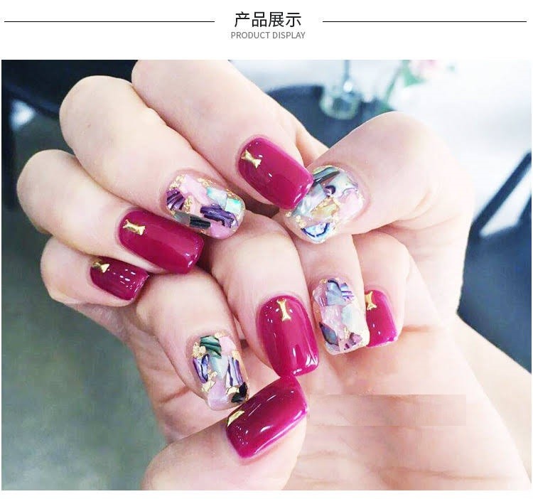 4g 3D Nail Art Sea Shell Flake Mermaid Abalone Sequins Powder Glitter Decoration