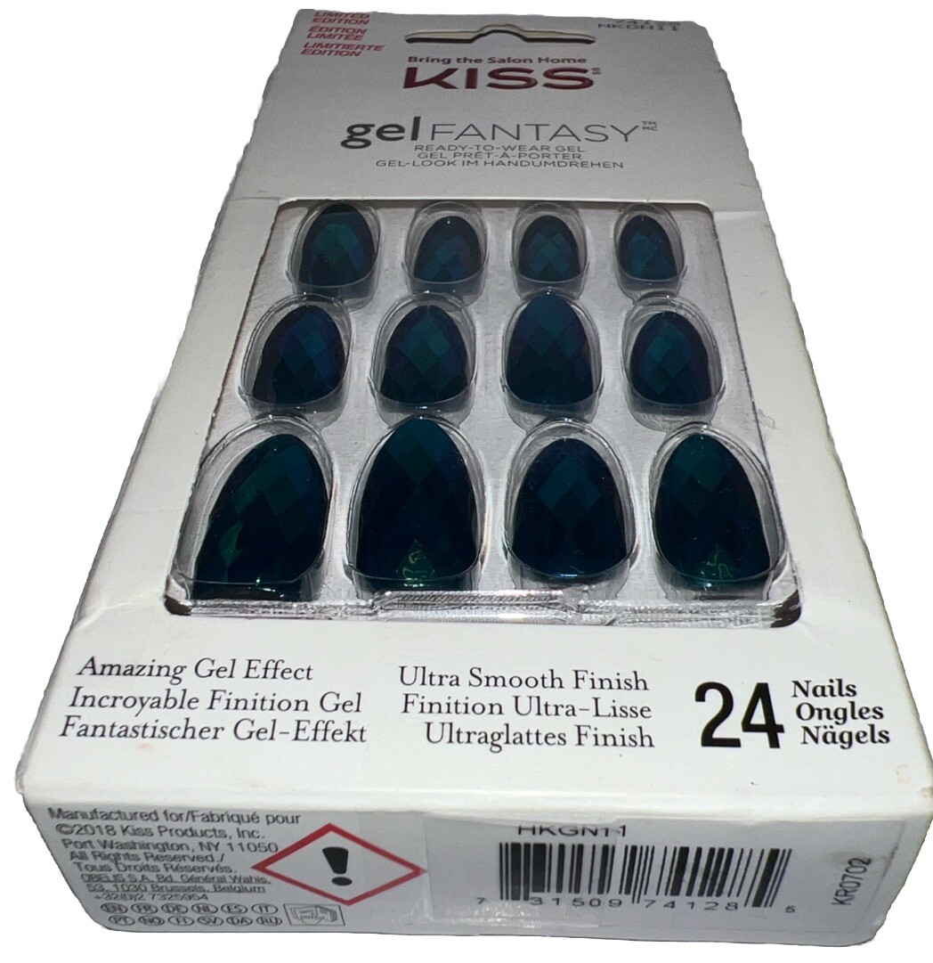 KISS Gel Fantasy Nails LIMITED EDITION #74128 (New/Discontinued) See All Photos