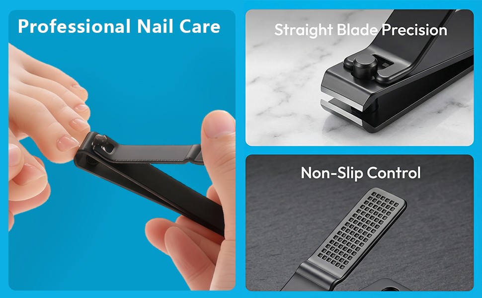 5-Pa Lar Toenail Clippers Straight Ed, 3.15 inch Long Handled