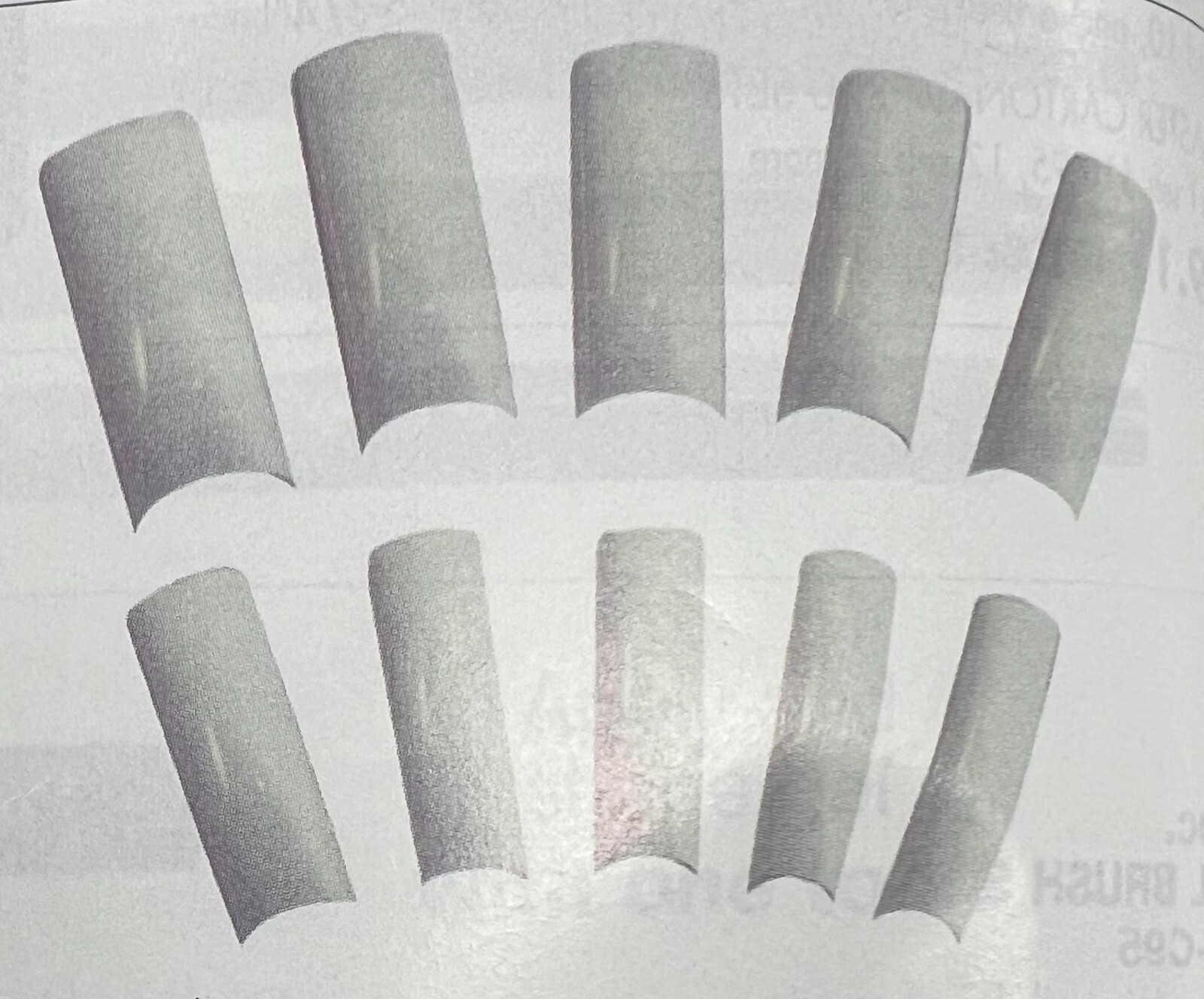 DL- C112, Professional 300 Pc. French Nail Tip Kit – 10 Sizes /30 of each size