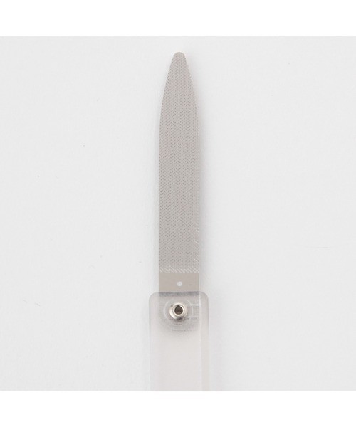 MUJI steel folding nail file total length 123mm (67mm folded) in japan made 56