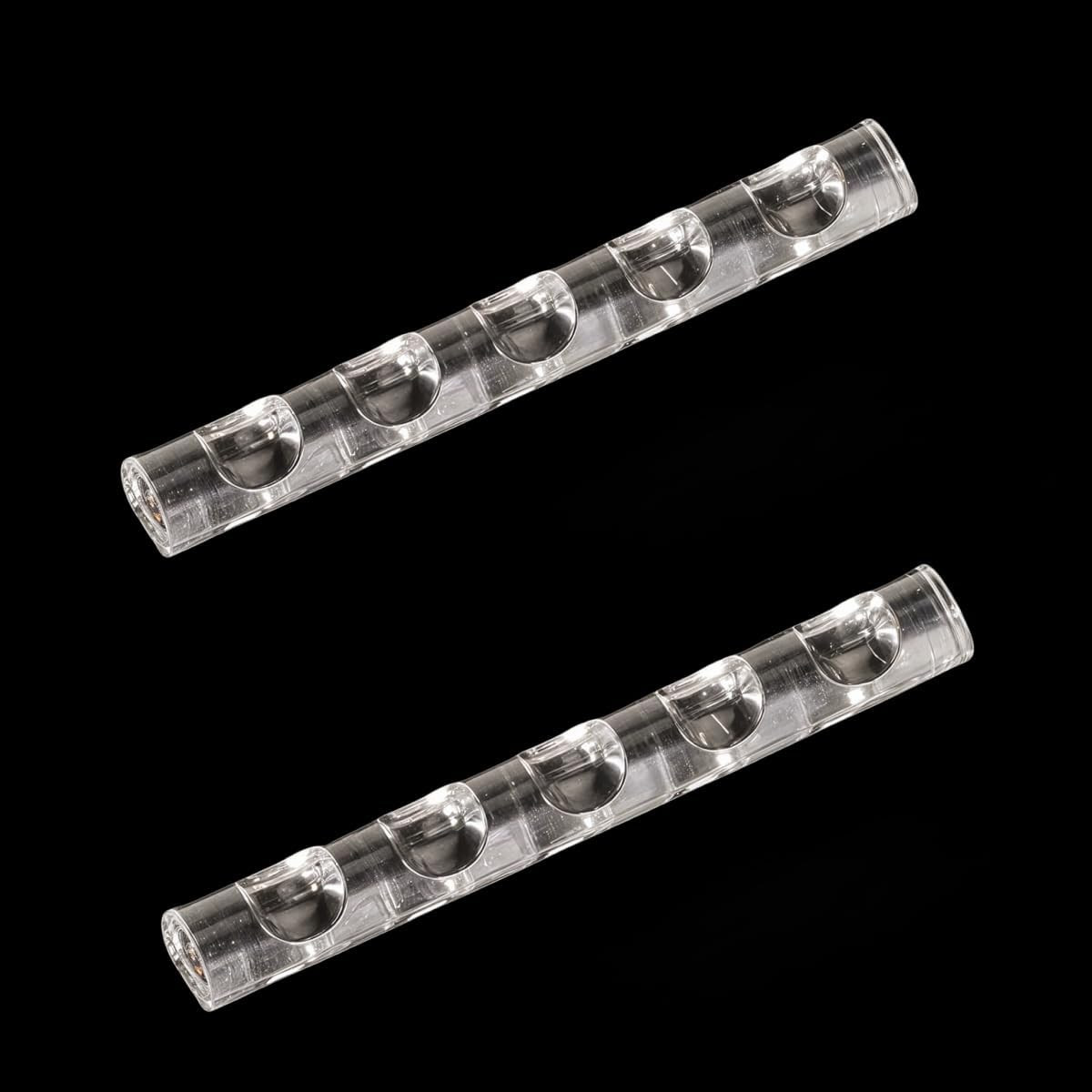2PCS Acrylic Nail Gell Nail Makeup Brush Holder Painting Brush Pen Stand Holder