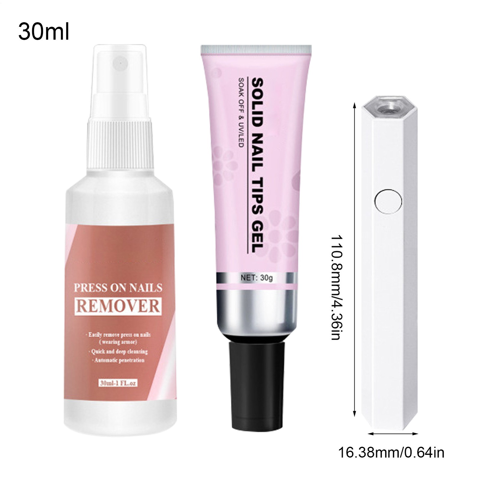 Professional Nail Glue Gel for Acrylic Soft Gel Nails Strong and Long-Lasting`