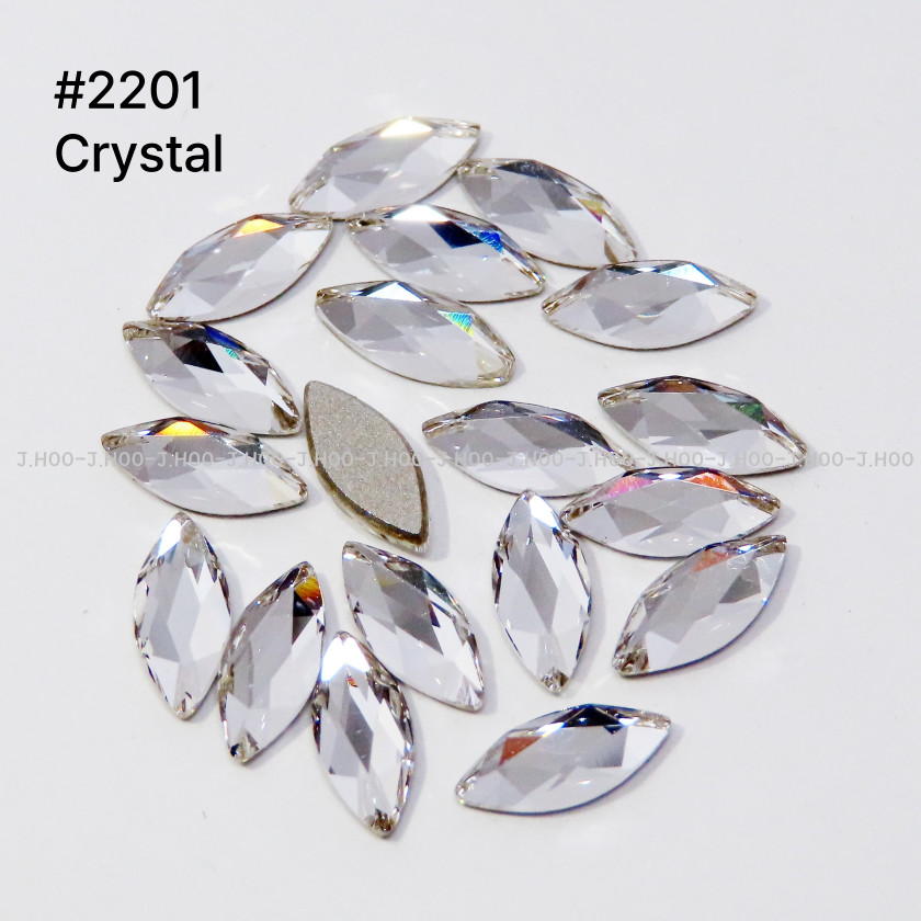 Swarovski 2201 Marquise Flat Back 4×1.8mm(10pcs)