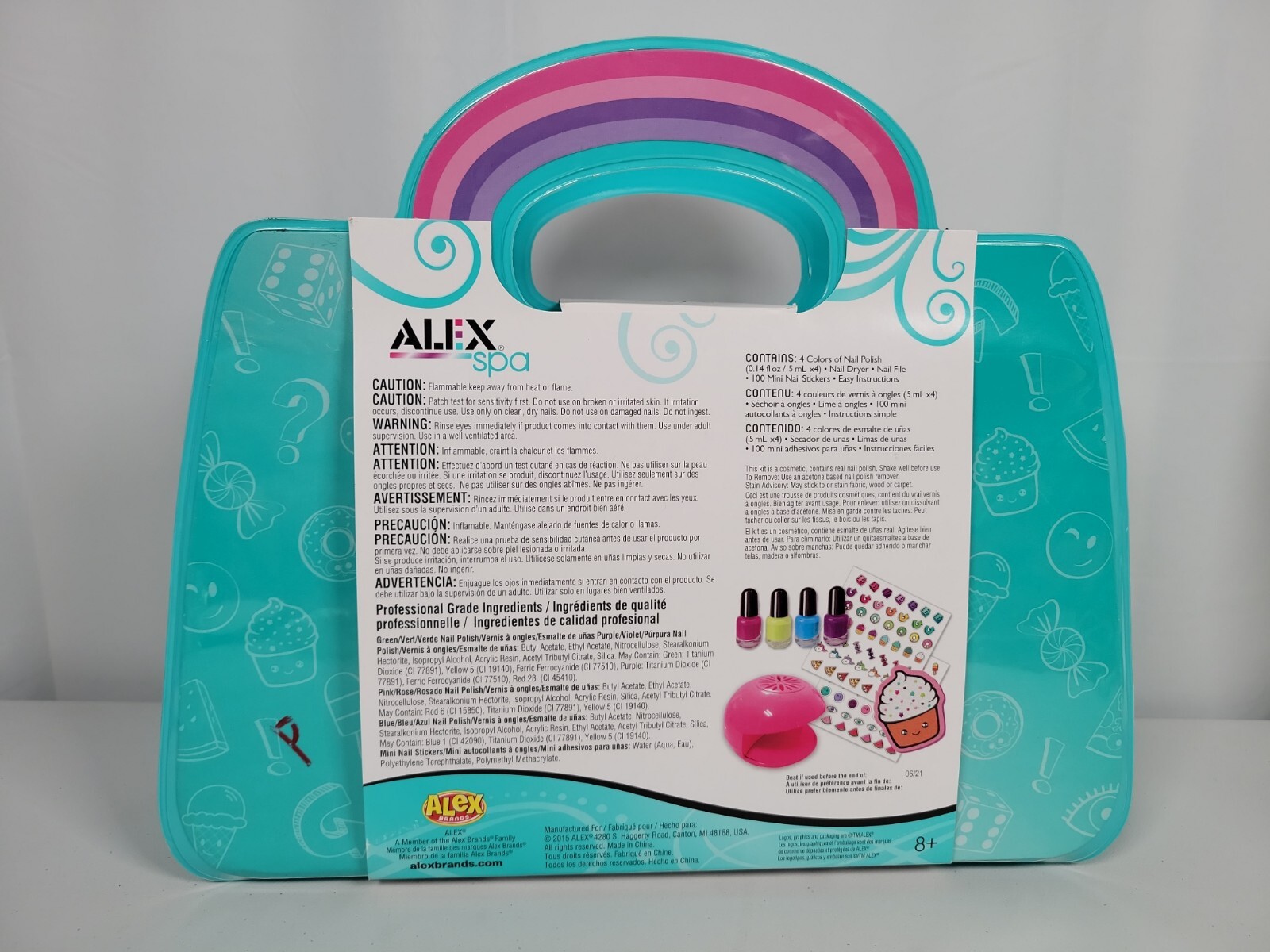 Alex Spa Style & Go Nail Studio Christmas Gift Girls Toy