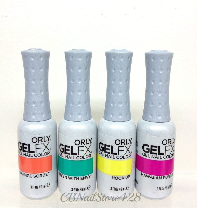 ORLY GelFX -Gel Nail Lacquer – Set of Any 4 Colors x 0.3 fl.oz