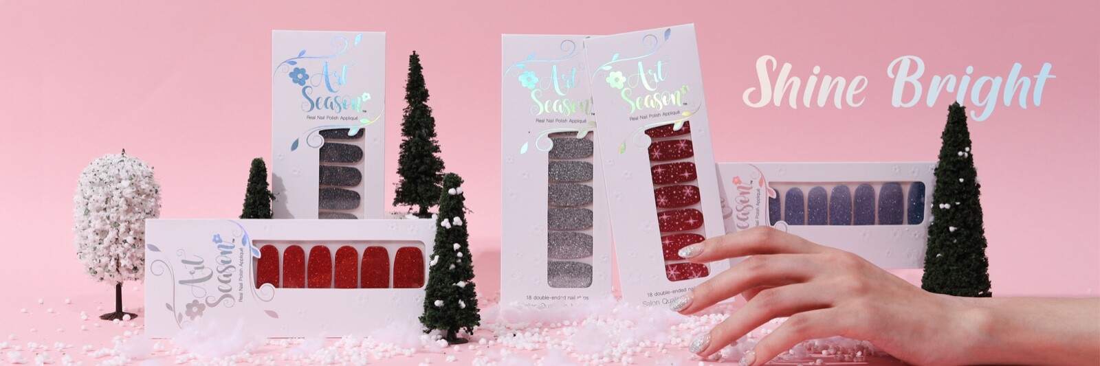 💅 🌟😍 ART SEASON NAIL POLISH STRIPS/ Shine Bright $3.99