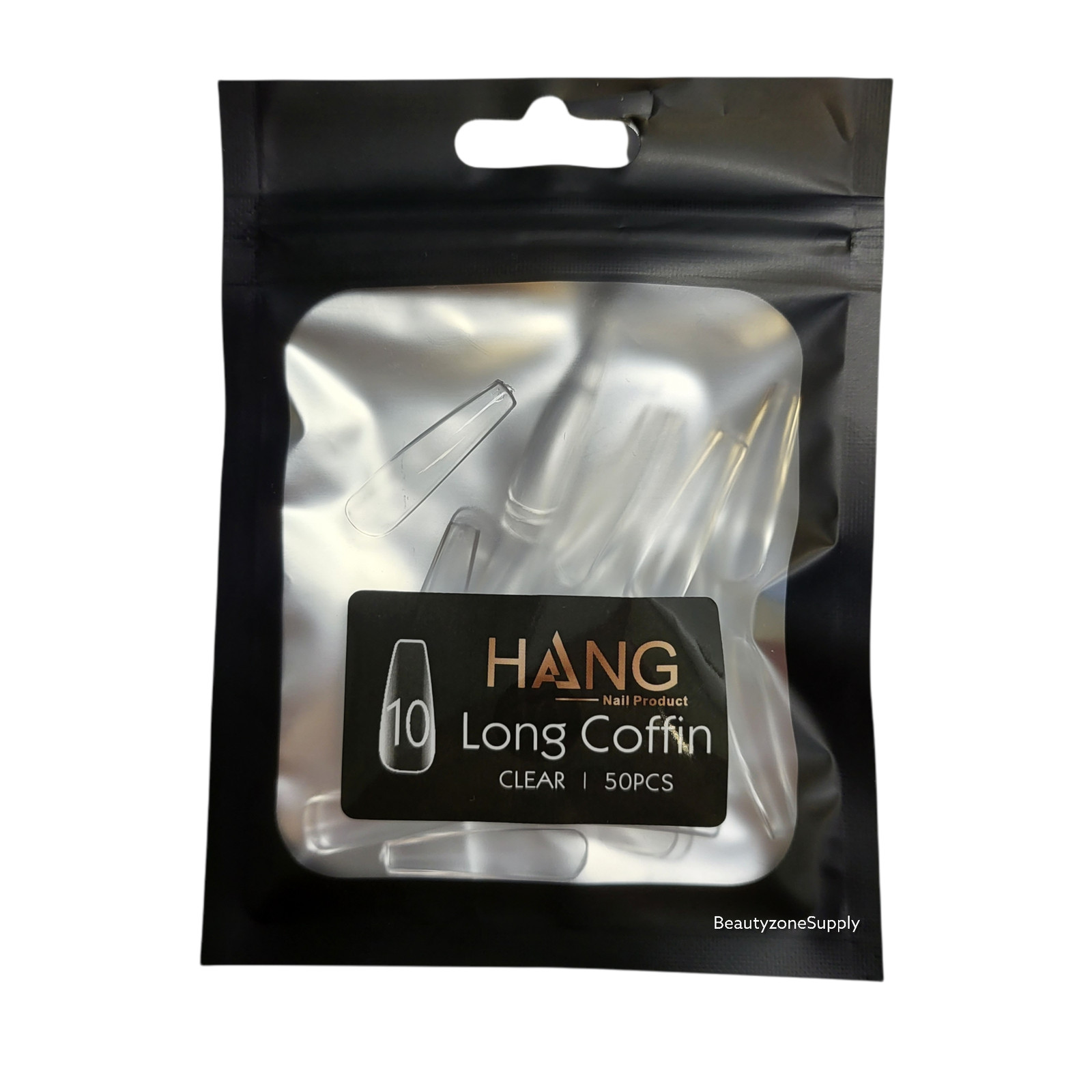 Hang Tip Refill Bag Coffin Long 50ct (Size #0-11)