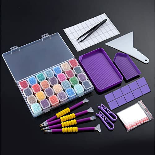 DIY Diamond Painting Tools and Accessories Kits Multiple Sizes Painting 56PCS