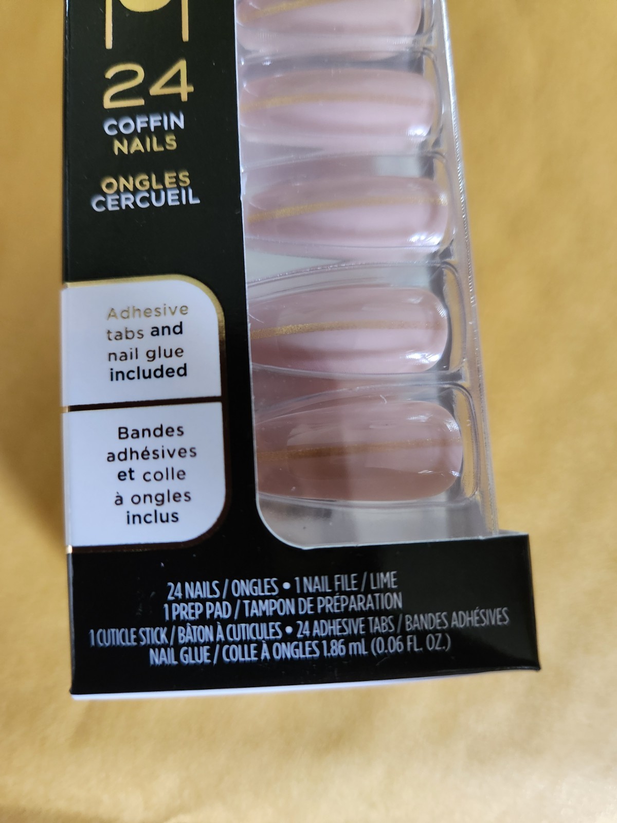 Sally Hansen Nails Meet Me In The Metal Salon Effects Manicure Coffin Lot Of 2