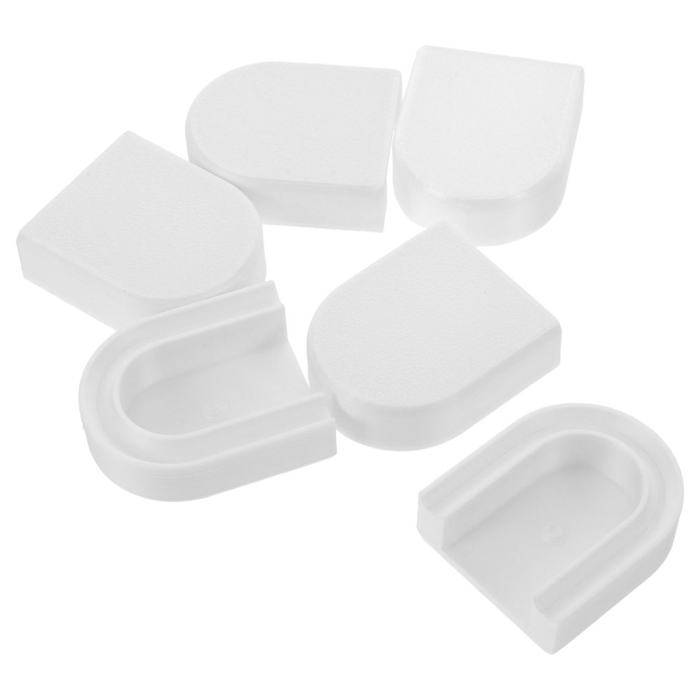 6 Pcs Manicure Cat Eye Aid Gel Polish Holder Accessoires Nail Art