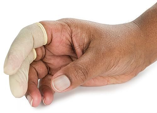 Grafco Latex Finger Cots Extra-Large 144 Count 3908 XL