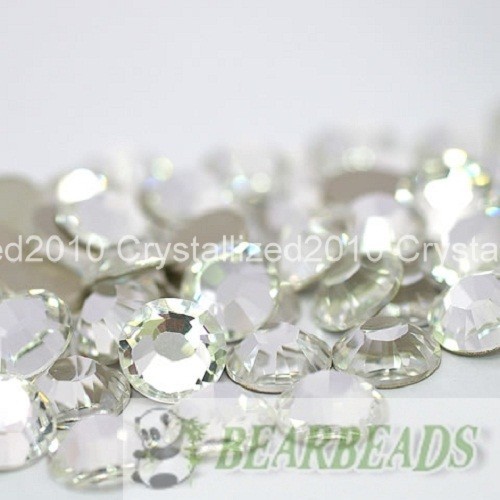 1440pcs Clear Top Quality Czech Crystal Flatback Rhinestones Nail Art No Hotfix
