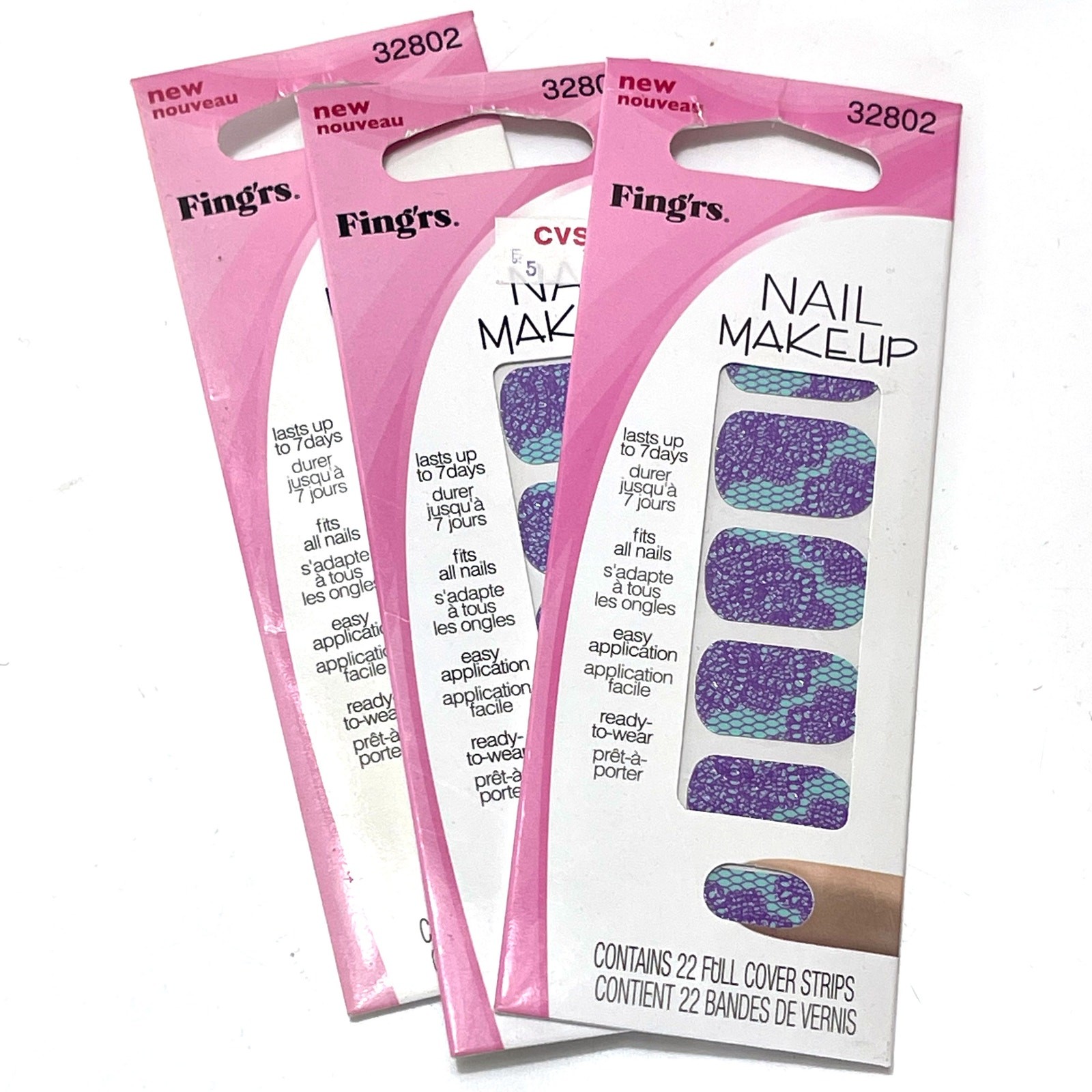 FING’RS NEW Nail Art Stickers Sets for 3