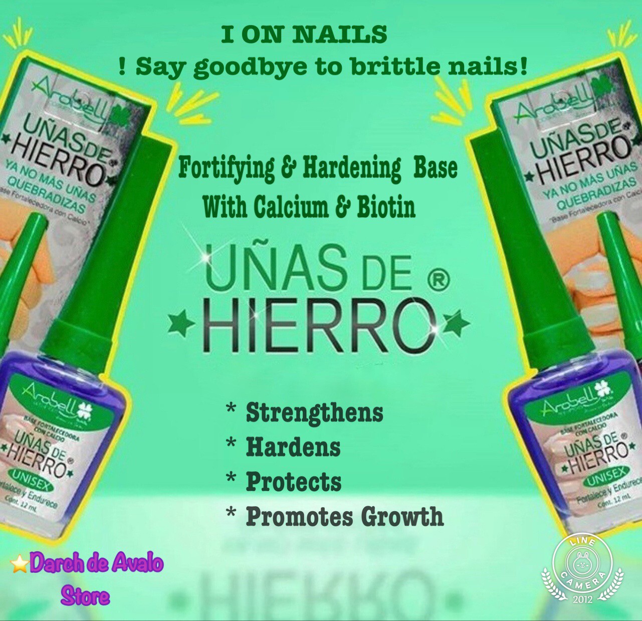 Iron Nails Get Harder And Stunning Nails In Week 12ml Bottle
