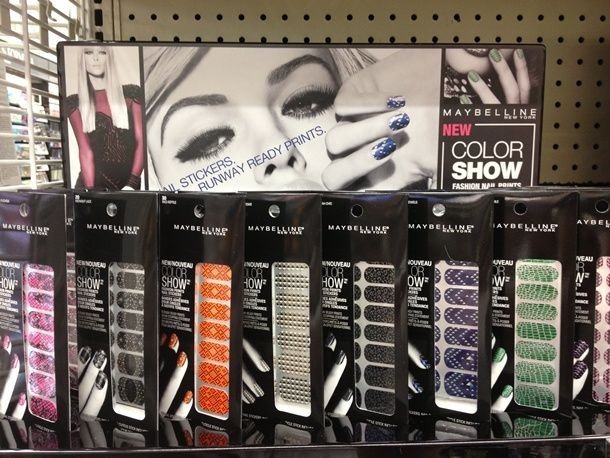 Maybelline Color Show Fashion Prints Nail Stickers Your Choice