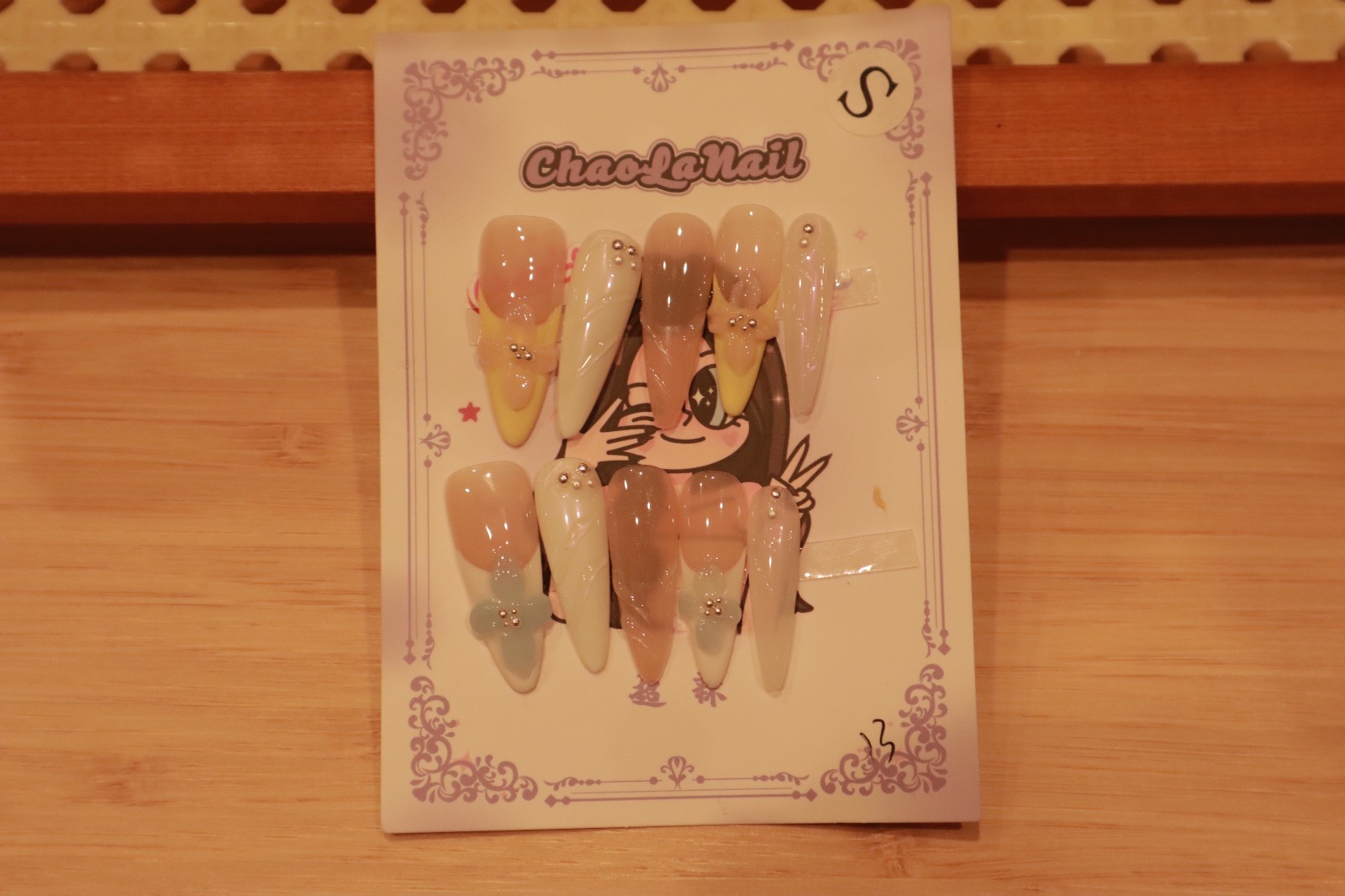 ALL SMALL SIZE | Handmade Press On Nails Full Set | Reusable