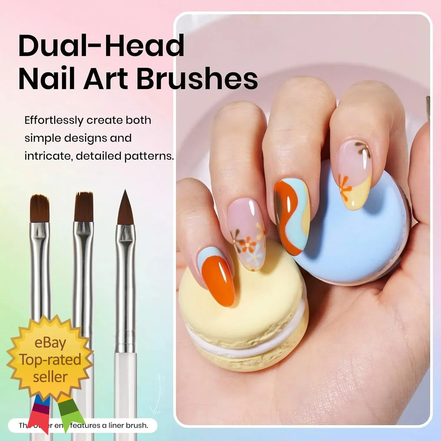 Beetles 31PCS Nail Art Brushes Dotting Tools Liner Pens Manicure Set