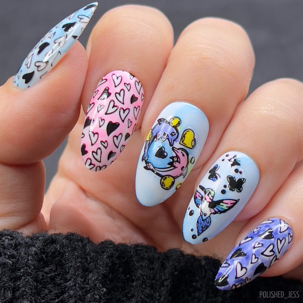 M283 Maniology Nail Stamping Plate