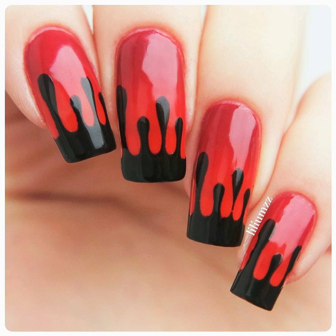 Dripping Tape for Nail Art, Drip Stickers for Nails, Nail Vinyls