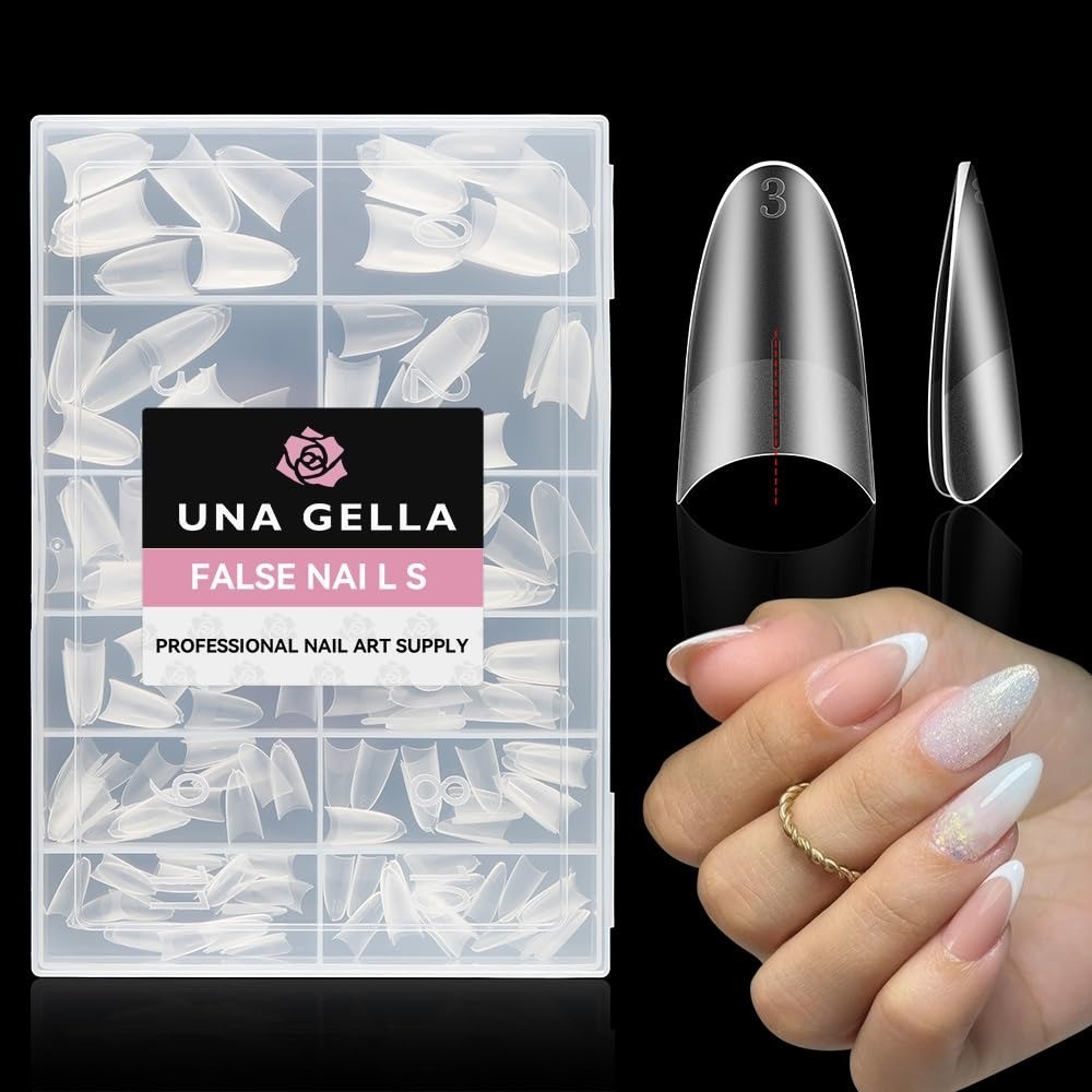 UNA GELLA No Lamp Needed Nail Glue for Press Ons 10ml 2pcs Super Strong